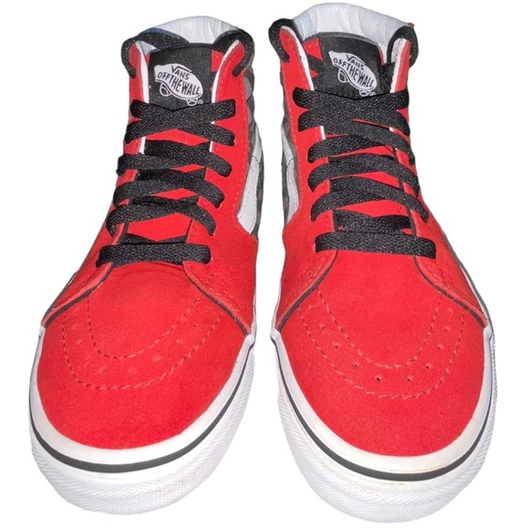 Vans Off The Wall Checkerboard Hi-top Sneaker US Sz Kids 3 - Picture 3 of 14